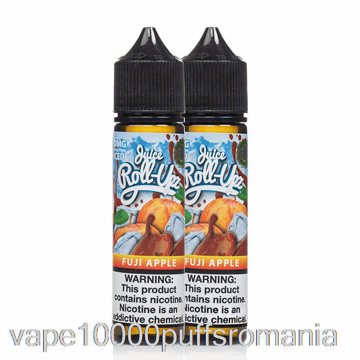 Vape Romania Ice Fuji Apple - Juice Roll Upz - 120ml 6mg